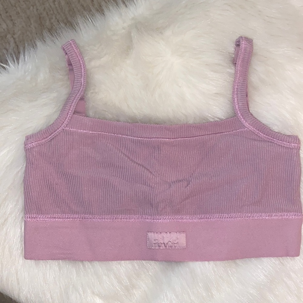 SKIMS soft lounge bralette orchid